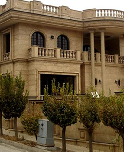 نمای سنگی ساختمان لواسان